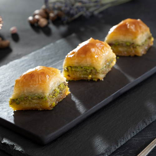 Dry Baklava with Pistachio